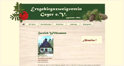 Desktop Screenshot of ezv-geyer.de